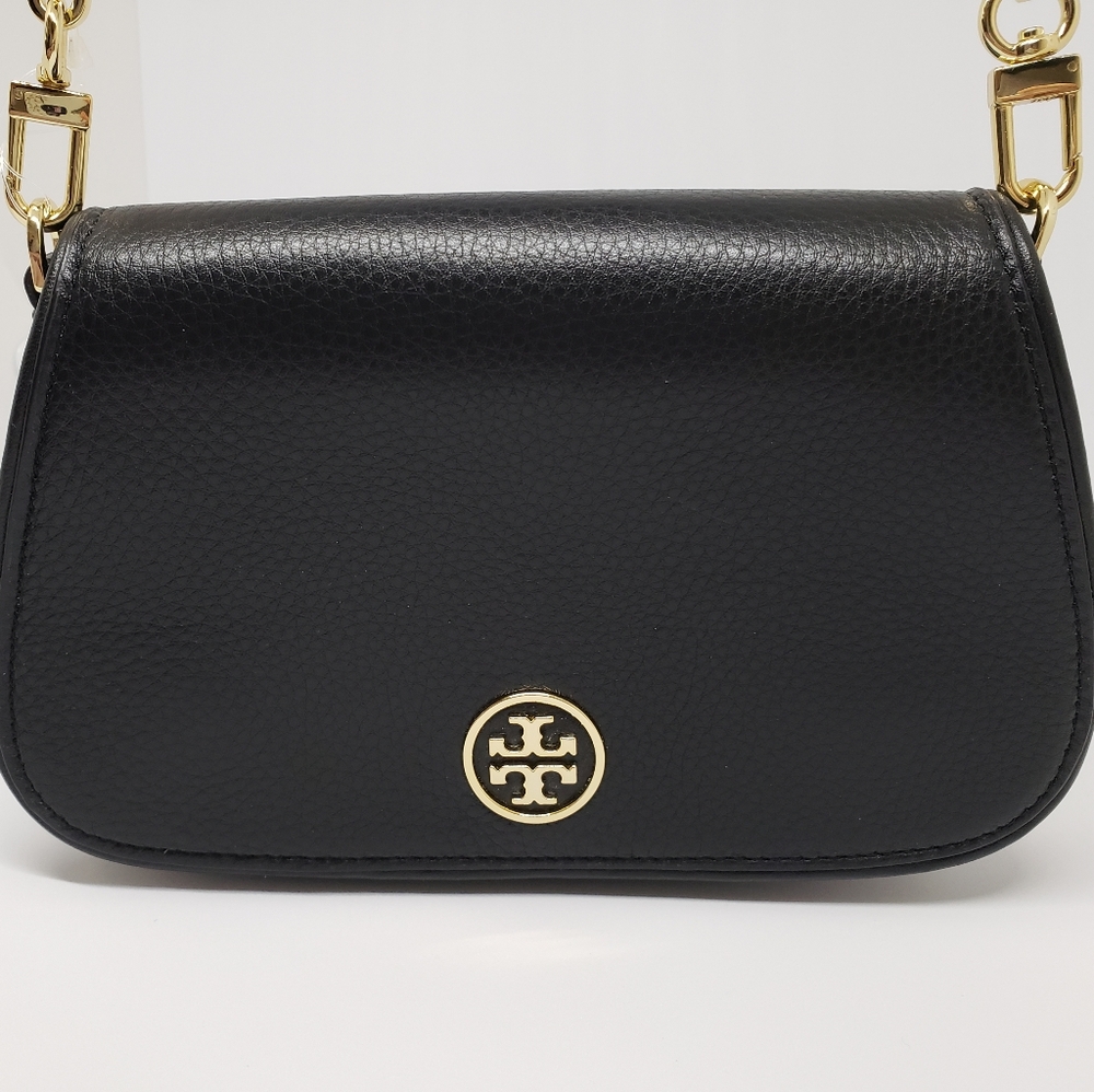 New Tory Burch Landon Mini Leather Crossbody